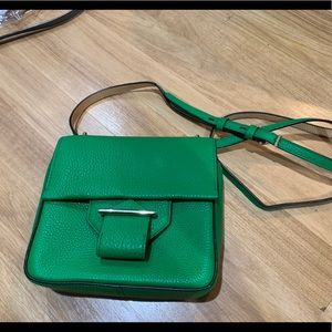 Reed Krakoff mini shoulder bag in leather. Green